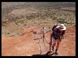 Australia, Ayers Rock climbers